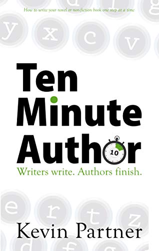 10 Minute Author Book Cover