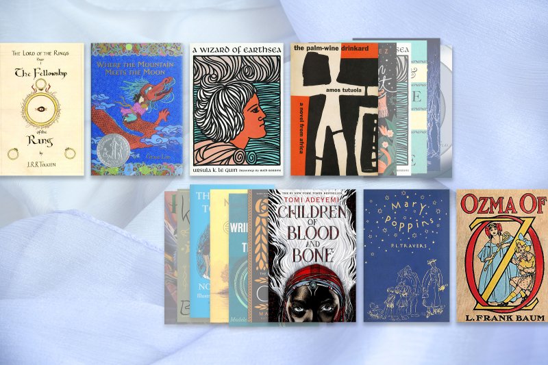 Several books are visible