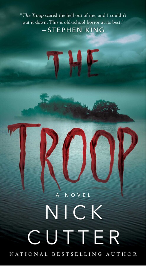 Book cover for The Troop by Nick Cutter